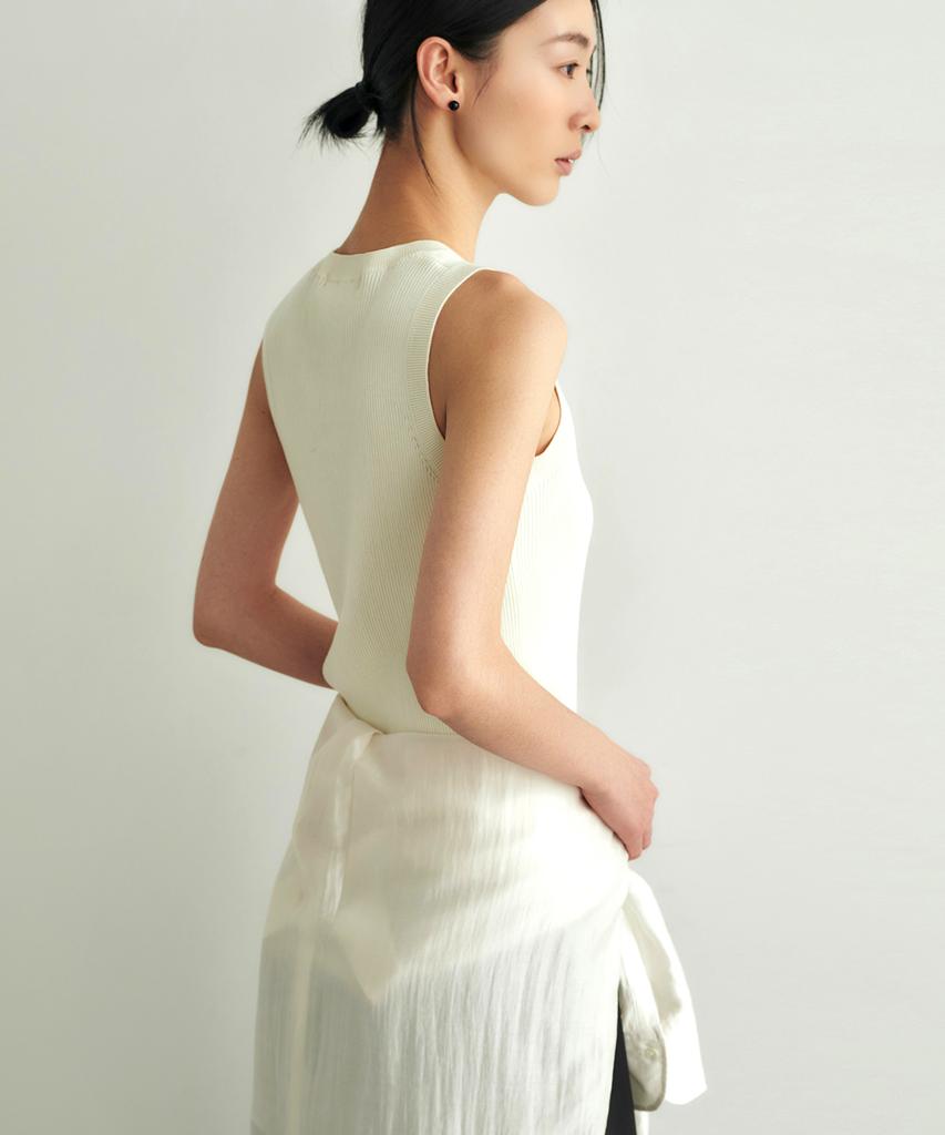 Aesmoeo Mare Cotton Sleeveless (Ivory)