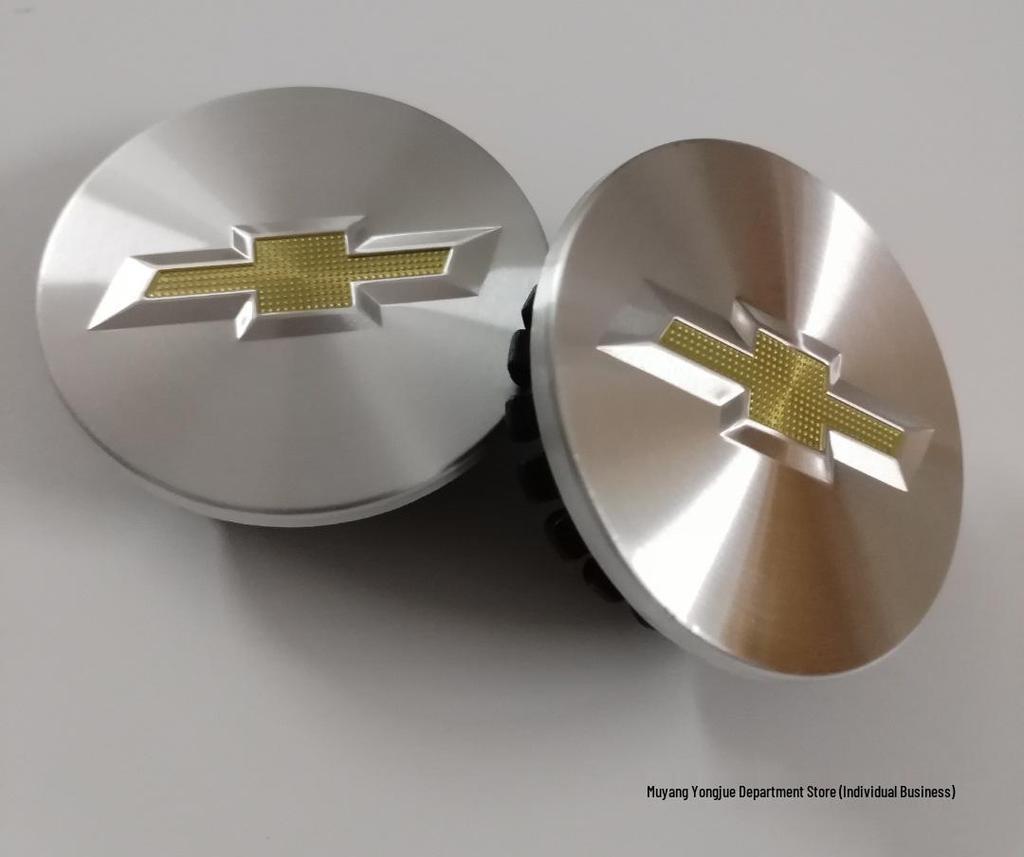Chevrolet Wheel Hub Cap Emblem 5.9cm: Compatible with Malibu, Volando, Changxun, Chuangjie, Aveo, Camaro