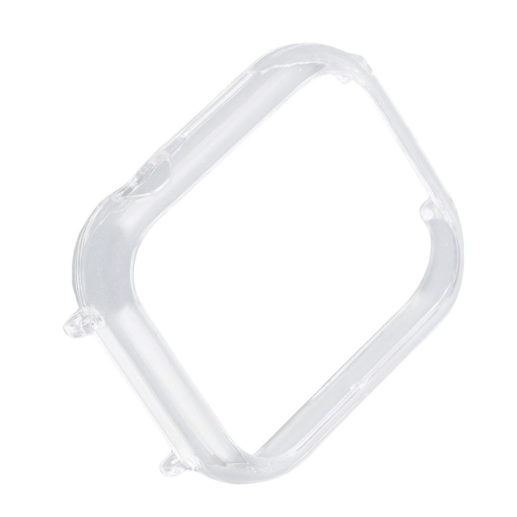 Watch Bumper Case Fit for 20mm Strap Scratchproof Shockproof PC Slim Smartwatch Ive Cover Frame