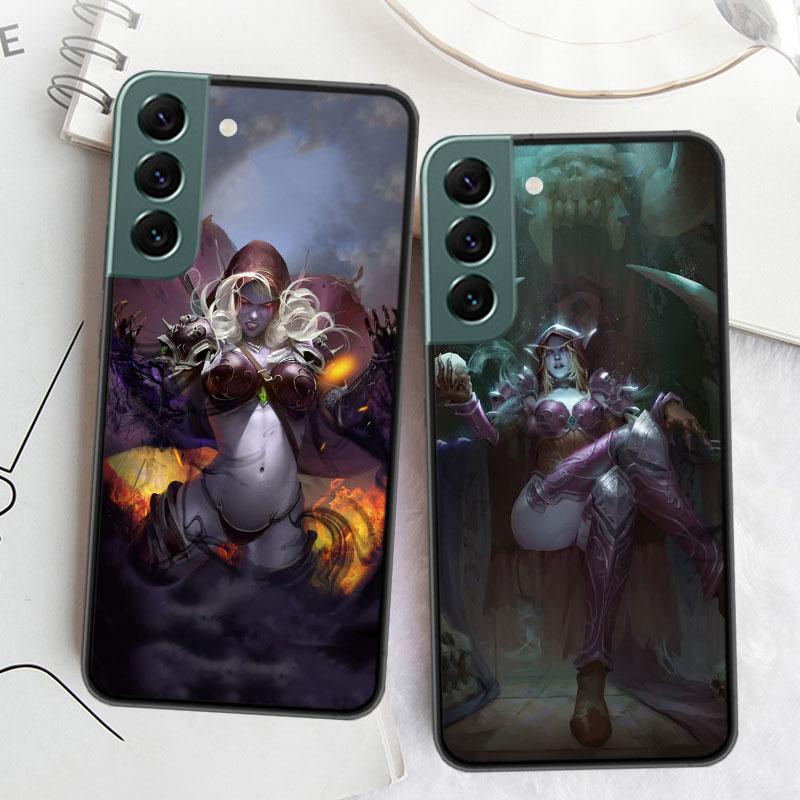 W-World Of W-Warcraft Elf Phone Case For Samsung Galaxy S22 S25 Ultra S21 S10 Plus S26 Edge S20 S23 S24 FE Cover Silicone So