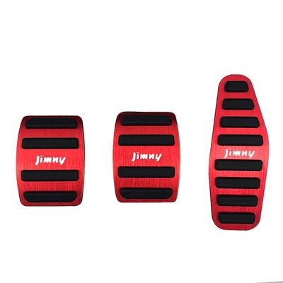 BOYOUS Suzuki New Jimny JB64W Sierra JB74W Schaltfahrzeug Aluminium Pedal Keine Werkzeuge erforderlich MT Exklusives Design Bremse Gas Kupplung Abdeckung Kratz