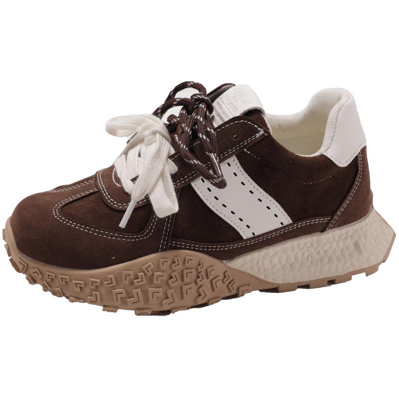 

Arch support inner height increase popcorn platform dad shoes casual sports women 40