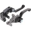 Dirt Bike Clutch Brake Levers,Foldable Dirtbike Handle Lever for KLX300 KLX300SM 21-23/KLX230 KLX230R 20-23/KLX250 08-16 18 - Black