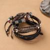 Handmade Bohemian Exotic Bracelet Retro Men's and Women's Woven Multi-layer Stacked Bracelet Niche Hand Rope
