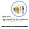 Oil Sampling Device Features Leak Resistant Design Copper Stainless Steel for Industrial Applications Various Sectors