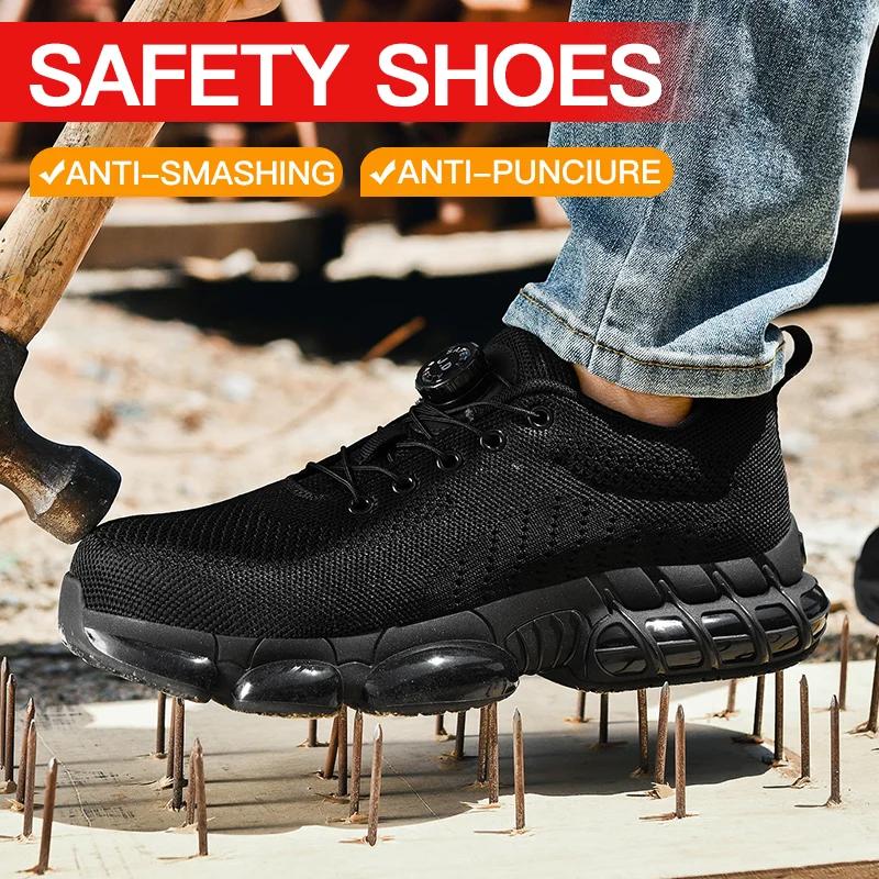 Men's Military Tactical Boots Army Boots Men Side Zipper Military Boots Men Anti-Slip Work Safety Shoes Hiking Shoes