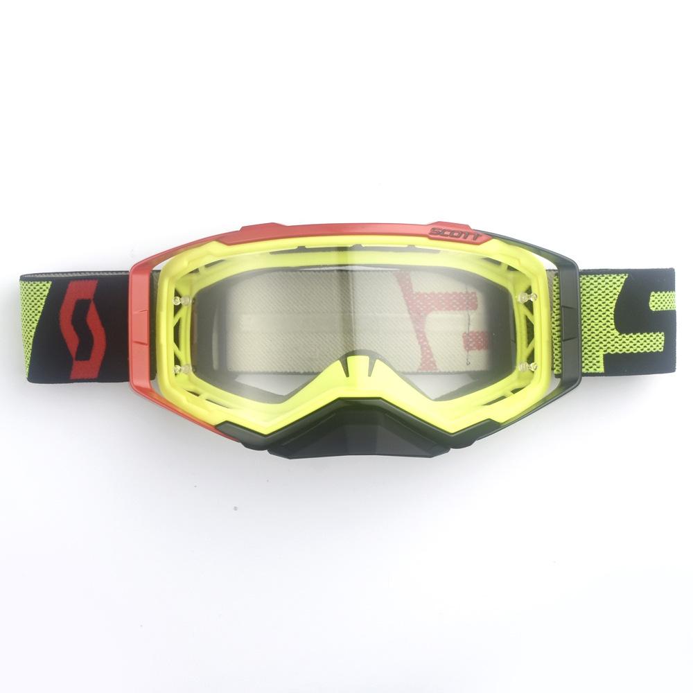 Spot Hochwertige Motorrad Winddichte Langsam-Fahrbrille Outdoor Sport Reitbrille Off-Road Winddichte Rennstrecken Schutzbrille