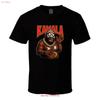 Kamala The Ugandan Giant Retro Wrestling Legend Caricature T Shirt Vintage Washed Graphic Streetwear Stretched Casual Soft
