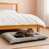 Non-slip Pet Plush Pad Surrounding Style Thickened Pet Mat Dog Sofa Bed Dog Crate Mat  Winter