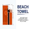 Philadelphia Flyers Logo Print Beach Towel, Large Soft Quick Dry Towel for Beach Camping Swimming