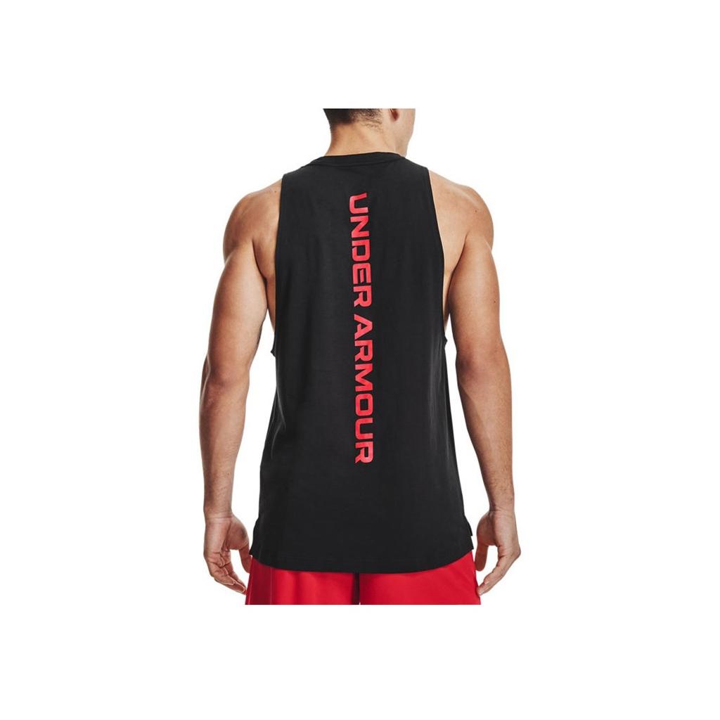 Under Armour Breathable Basketball Sports Tank Top Men Tops Black 1361901-001