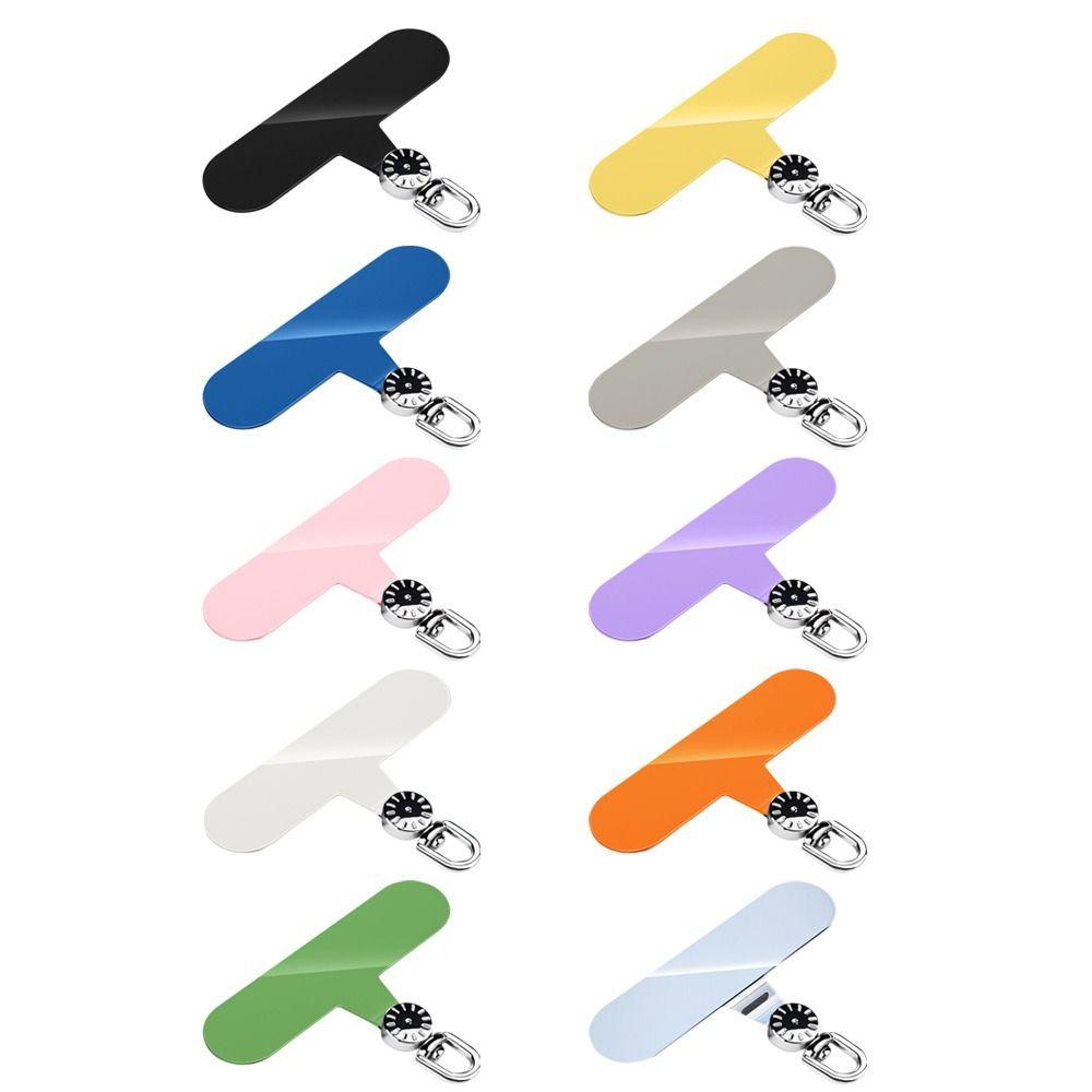 TPU-telefon-lanyard-lappeklips 360 ° roterbar hengende ledning Tether-tapper Koble til