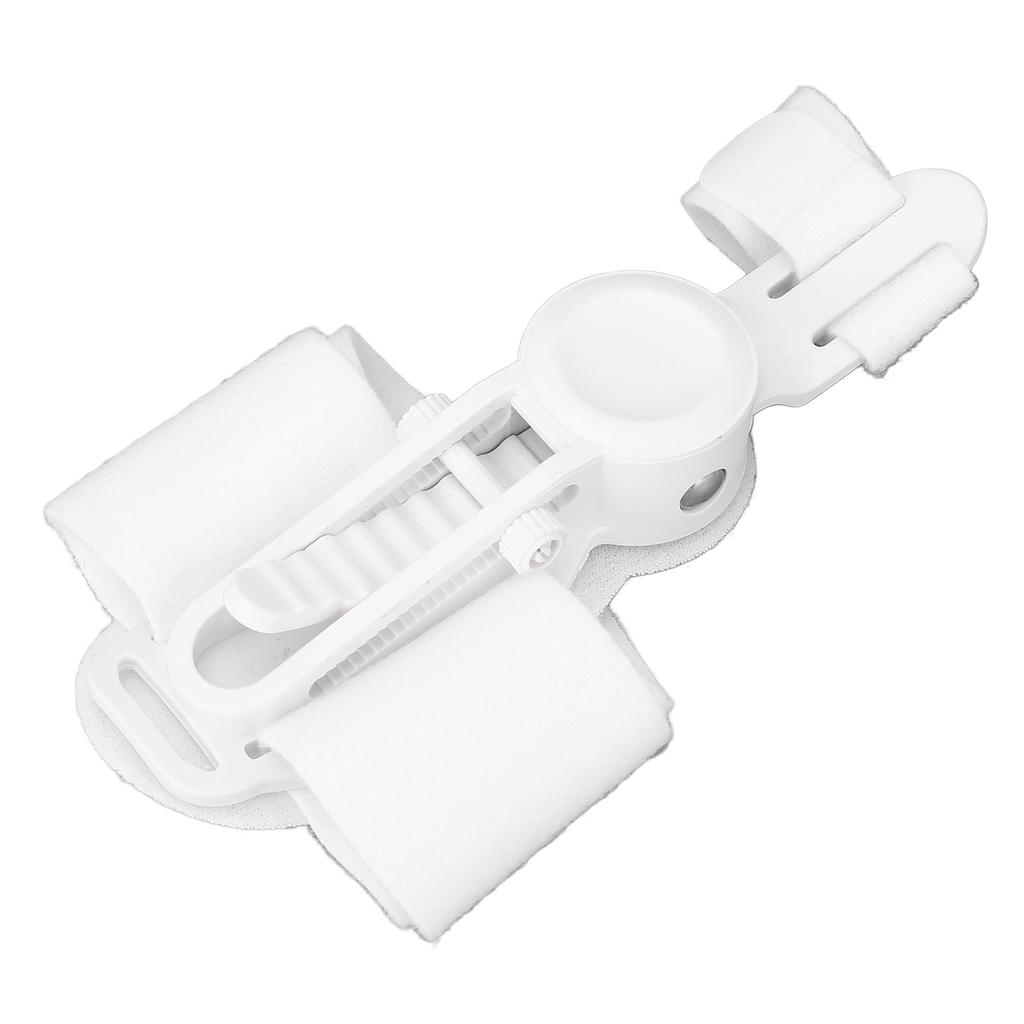 Verstellbare Ballenschiene Orthopädischer Zehenspreizer Zehenausrichtungskorrektor zur Ballenentlastung Weiß Si