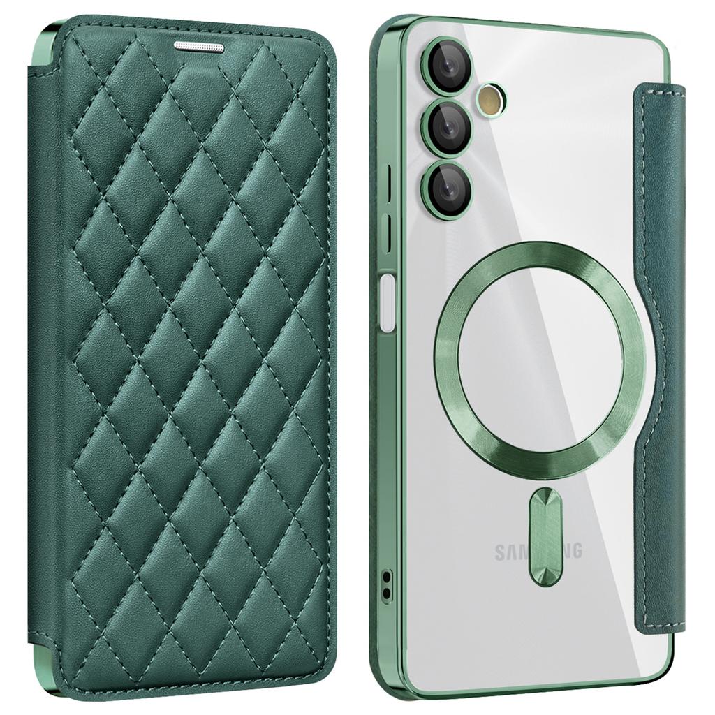 Für Samsung Galaxy A05s 4G Hülle Kartenfächer Sturzsicher Leder Handyhülle Kompatibel mit MagSafe