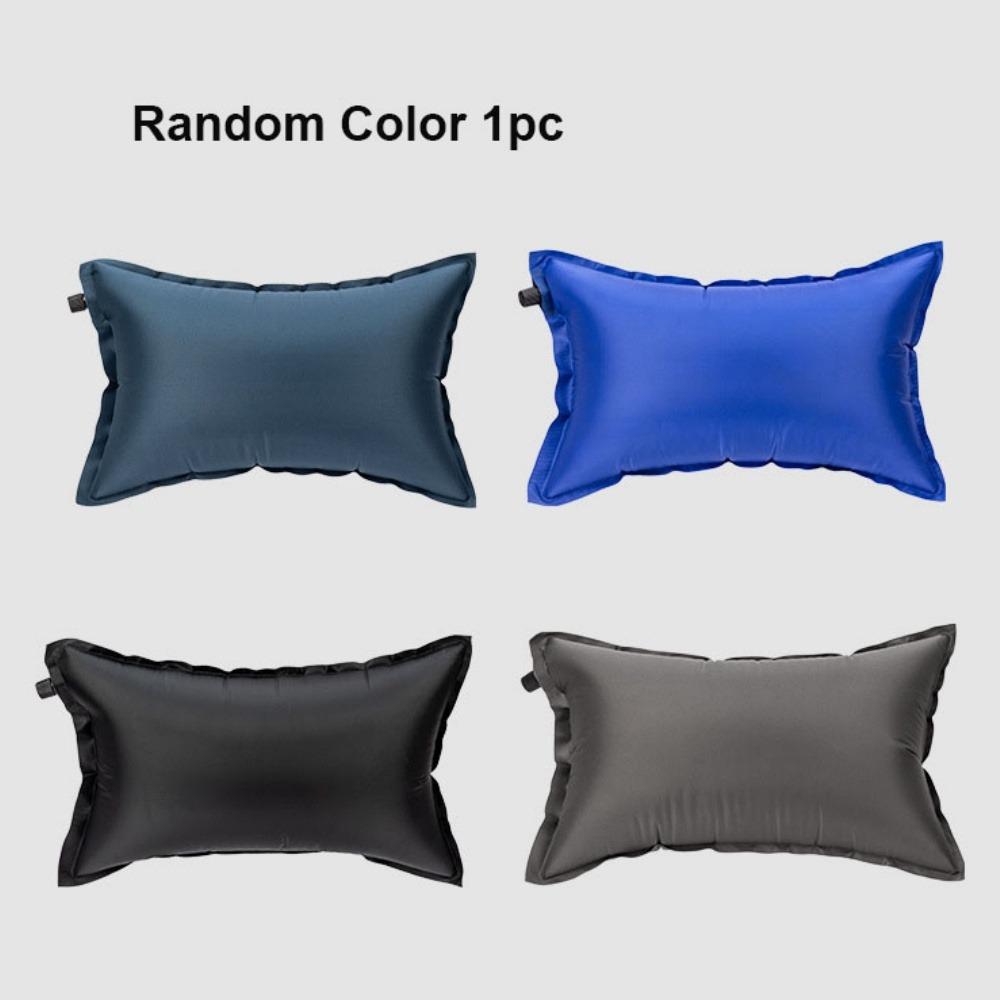 

Comfortable Sponge Pillow Automatic Inflatable Camping Pillow New Travel Pillow Outdoor