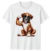 Boxer Puppy Love Mom Tattoo Animals Dogs Unisex Unisex Graphic Tee