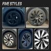 4 pièces pour modèle Y 2025 Juniper 19 pouces Style Turbine enjoliveur pour Tesla jante couverture accessoires capuchon de moyeu bouchon de