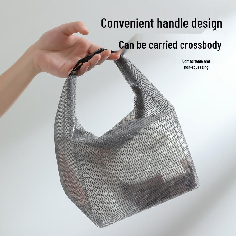 Compact Waterproof Crossbody Toiletry and Storage Bag for Travel, Beach, and Swimming