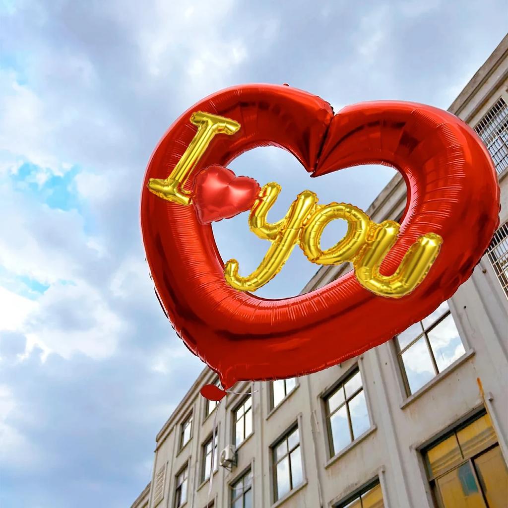 Love Balloon Wedding Theme Loveyou Balloon Set, used for weddings, anniversaries, bridal showers, bachelor parties