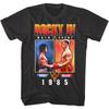 Rocky 4 Boxing Main Event Men T Shirt Balboa Versus Ivan Drago 1985 Poster