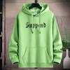 Mens Casual Hooded Hoodie Sportshirt Plus Size Boys Pullovers M-5XL