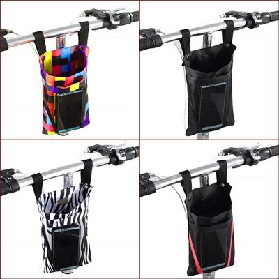 Weather-resistant Bike Basket Storage Bag Canvas Detachable