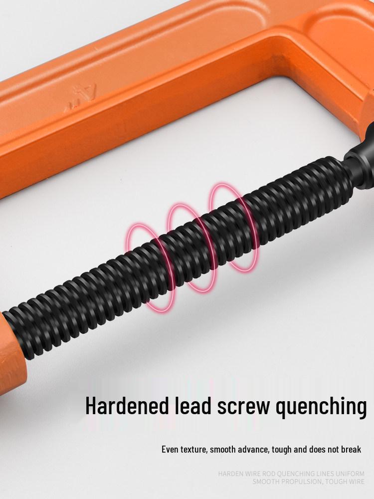 G-Shaped Woodworking Clamp Holder Fixture Tightener