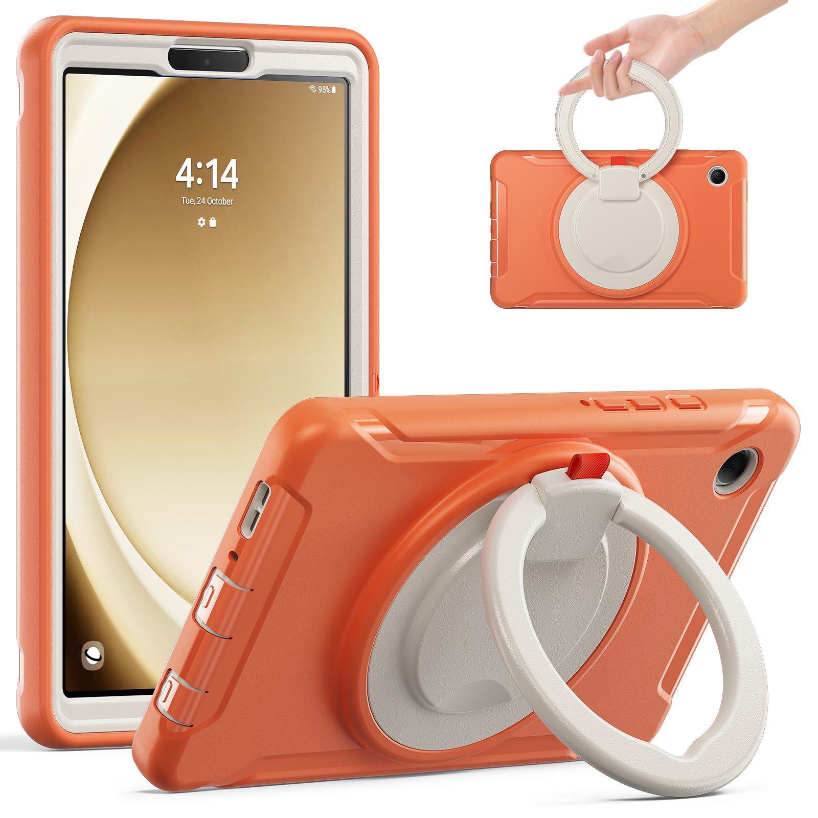 

Stand Case for Samsung Galaxy Tab A11 2025 SM-X130 SM-X135 A9 2023 SM-X110 115 117 A7 Lite 8.7 2021 SM-T220 T225 Cover 3-Layers A11 SM-X130 SM-X135