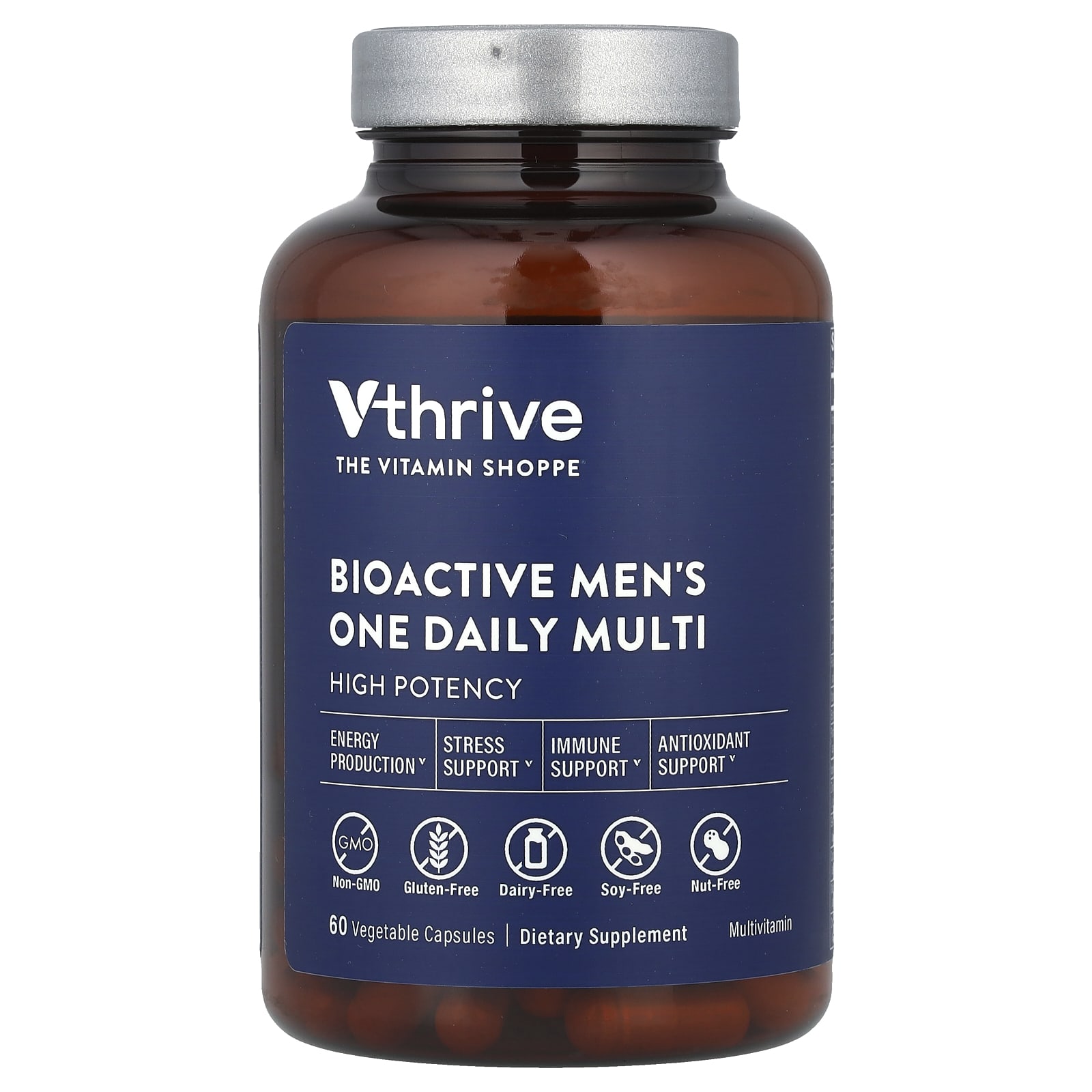 

BioActive Men s One Daily Multi, 60 Veggie Capsules