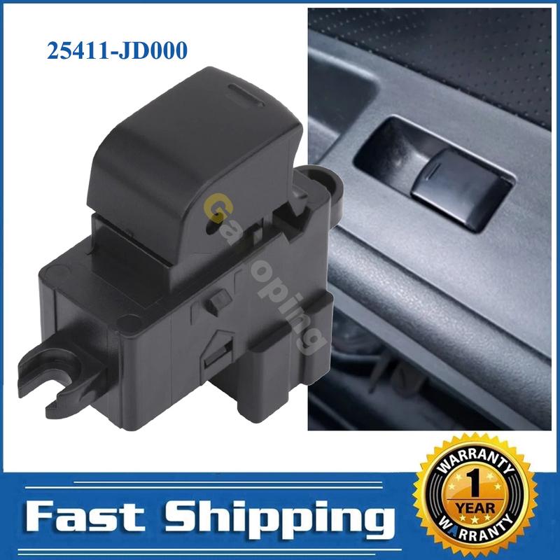 For 2007 2008 2009 2010 2011 2012 Nissan Teana Murano Qashqai Electric Power Window Switch Button Car Accessories 25411-JD000
