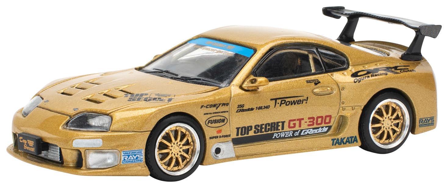 

POP RACE Top Secret GT300 Supra Завершенный продукт PR640229 1/64