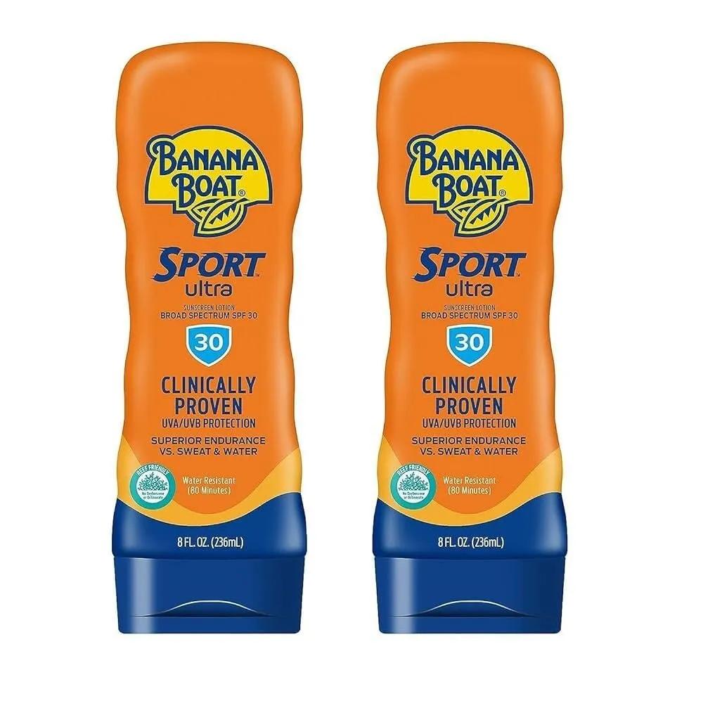 Banana Boat Sports Ultra SPF30+ Sunscreen 236ml 2-Pack