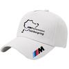 Gorra de Béisbol con Logo de Coche Sombrero para el Sol para Deportes al Aire Libre Accesorios Para BMW Serie M E46 E87 E90 F28 F11 G11 F10 G20 F20 X3 X5 Rendimiento