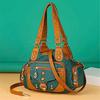 Vintage Hochwertige Leder Luxus Handtaschen Damen Taschen Designer Damen Schultertaschen für Frauen 2025 Winter Tragetasche