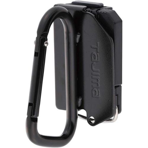 Tajima Safe System Detachable Tool Holder, High-Strength Steel, with Small Carabiner, SFKHI-CS. Easy to attach and detach. Attaches to your belt later