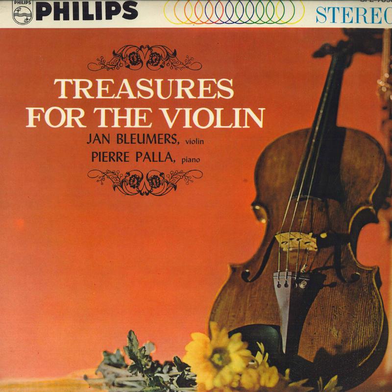 

LP Record JAN BLEUMERS - violin heart SFL7850 PHILIPS Japan Classical Used
