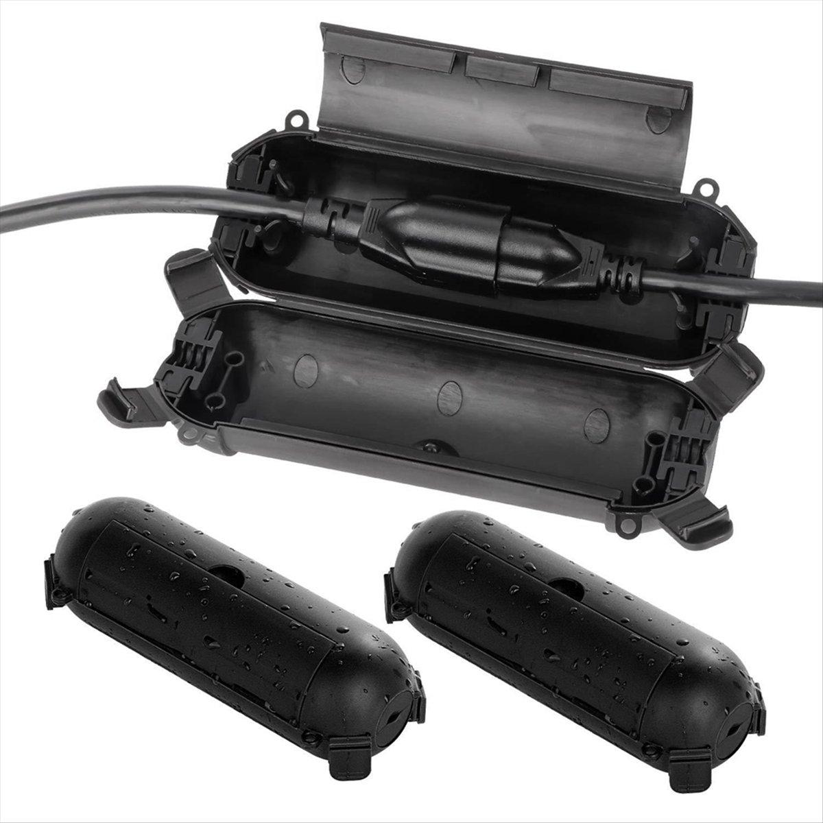 

2025+ 4-Pack Outdoor Extension Cord Safety Cover, Weatherproof Electrical Connection Box, Adjustable Compartment , Protect China Mainland