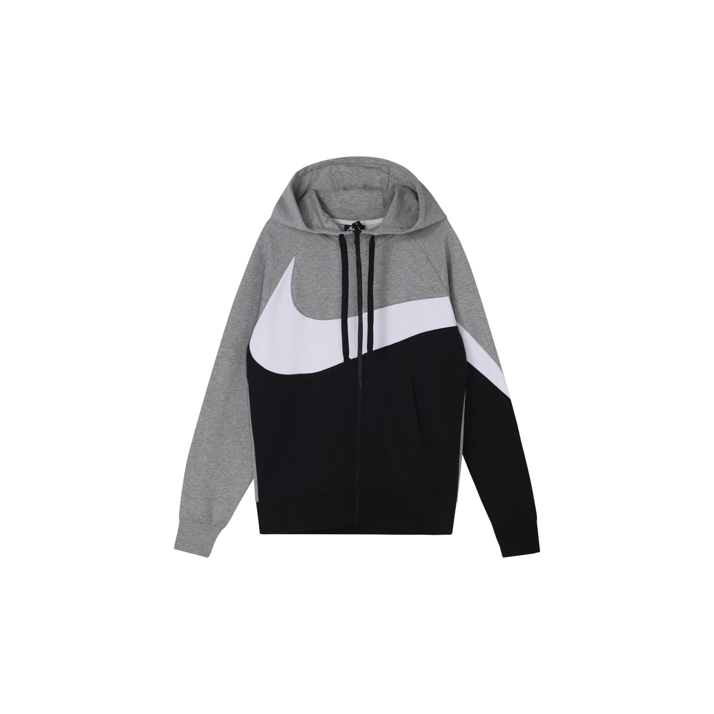 Nike Sportswear Jacket Big Swoosh Training Graywhite Men s AR3085-063 M