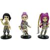 6pcs/Set Kpop Demon Hunters Figure Toy Cartoon Rumi/Mira/Zoey Action Figure PVC Desktop Decoration Model Doll Toy Fans Gift