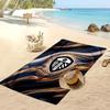 Leeds United Fußball-Druck Strandtuch, Großes Weiches Schnelltrocknendes Handtuch für Strand Camping Schwimmen