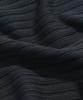KIIMUIR [Crop] Washable Cool-Touch Henley Neck Half Knit_Navy