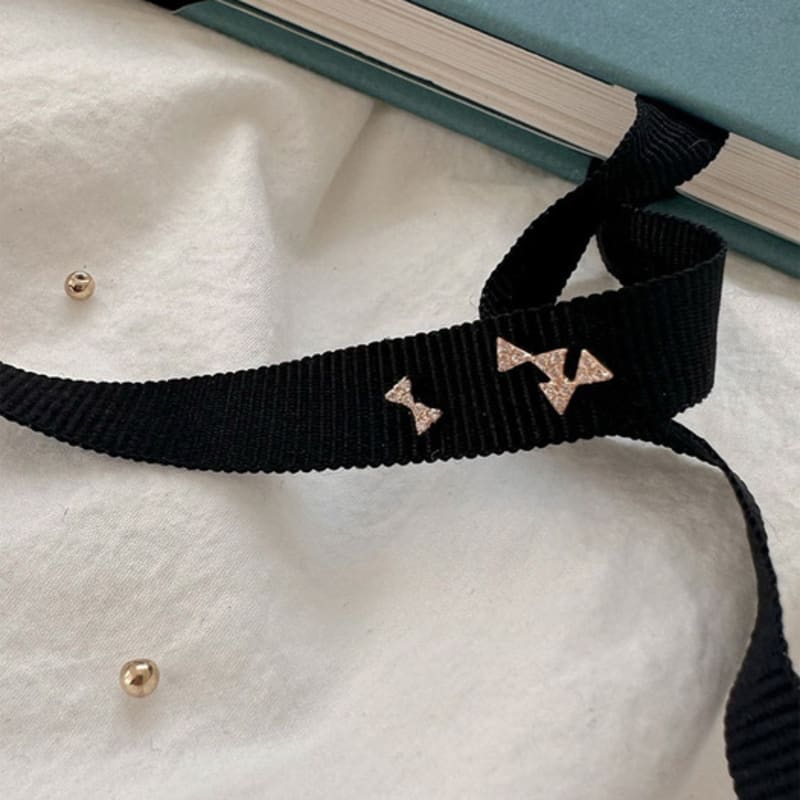 Youngglow 14k Cubic Bow Ribbon Piercing (2type)