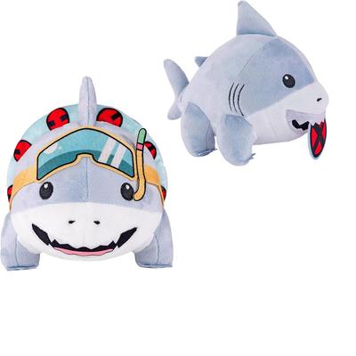 Nuevos Peluches de Anime Jeff el Tiburón Terrestre Muñecos Rellenos Kawaii Lindos Animales con Dientes Afilados Muñeco Peluches Regalos de Cumpleaños para Niños 20cm