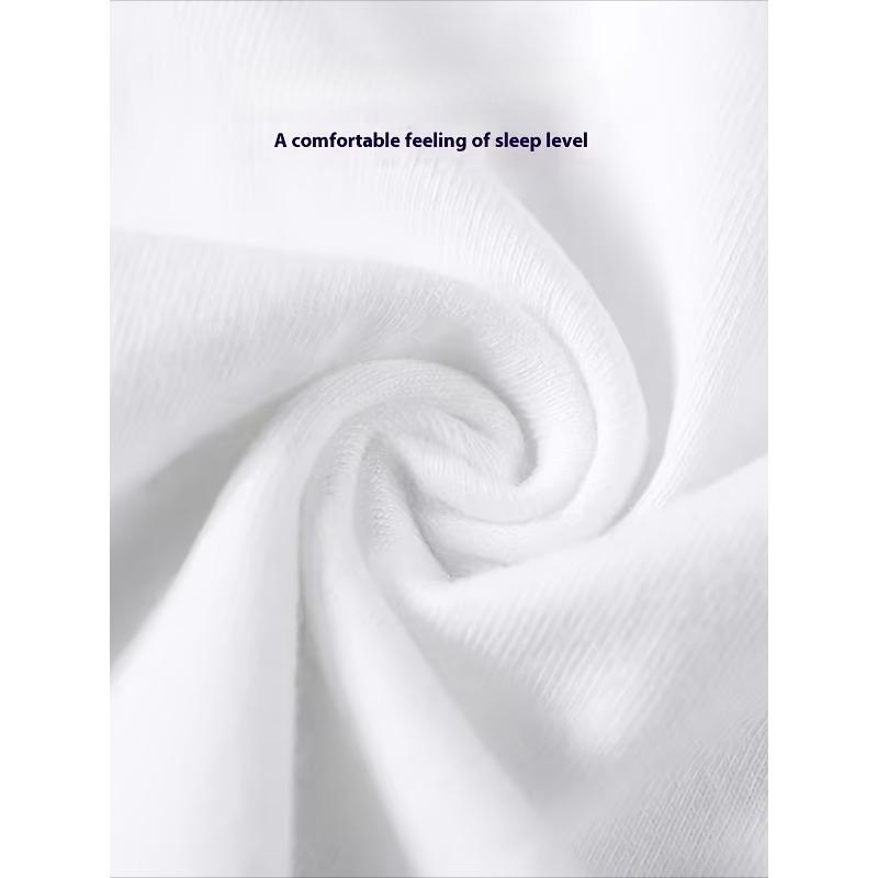 Europejskie rozmiary T-shirt z okrągłym dekoltem z wzorem korony - Miękki, oddychający, średnio elastyczny materiał, odpowiedni na co dzień, do sportu