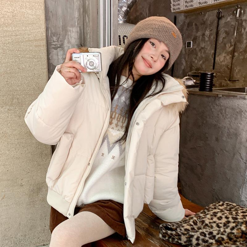 Winter New Hooded Women's Cotton-padded Clothes Fashionable Versatile Loose Women's Korean Cotton-padded Jackets