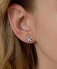 Fantastic Planet Glossy Flower Earrings