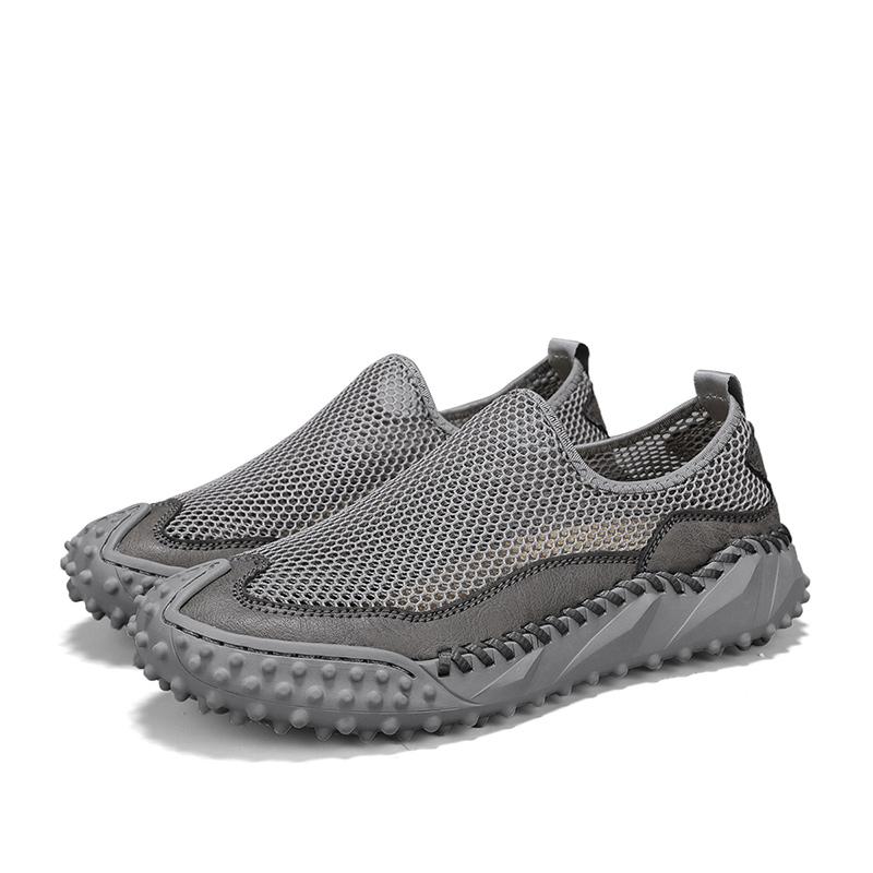 Fashion Summer breathable men's shoes Retro classic design style Leisure outdoor activities Daily office work 38-48 Plus Size New Shoes