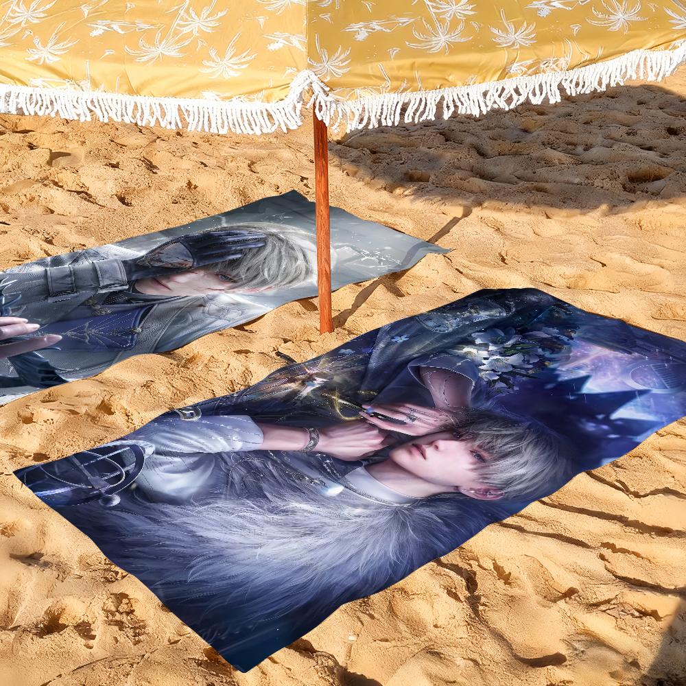 Game Love and D-Deepspace Xavier Towel Soft Pool Gift For Travel Gym Shower Camping Quick Dry Sports Large Beach Towels