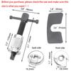 Disc Brake Piston Caliper Wind Back Car Repair Brake Pad Replacement Tool for Automotive