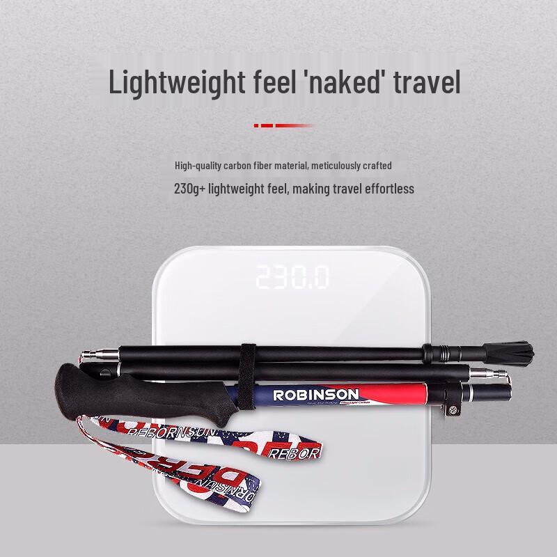 Robinson Folding Carbon Fiber Trekking Pole